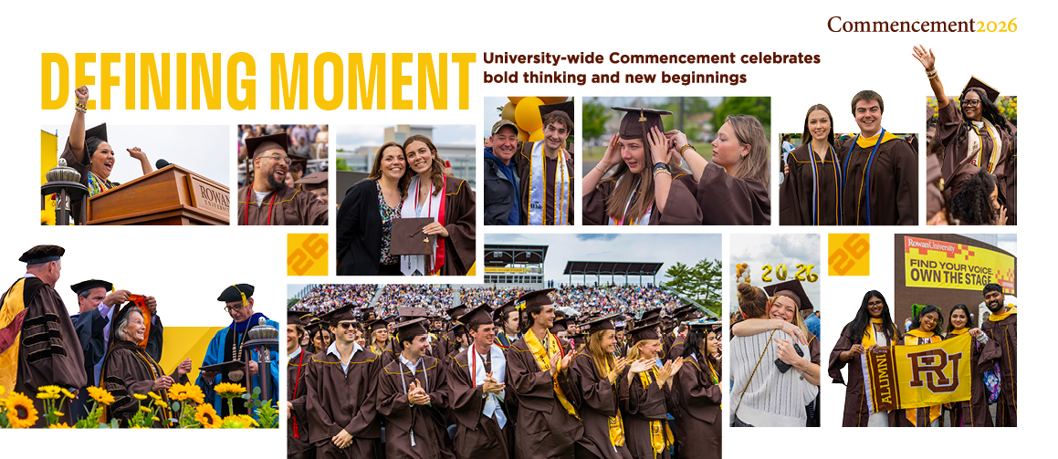 Defining moment: University-wide Commencement celebrates bold thinking and new beginnings
