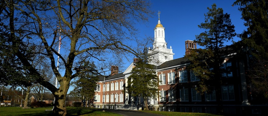 bunce hall on a sunny day