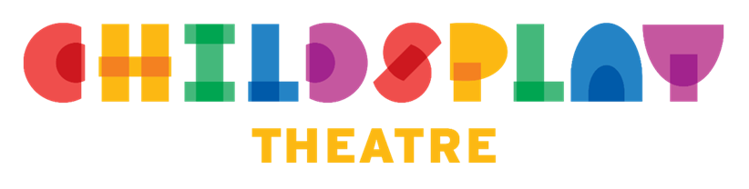a colorful logo that reads "Childsplay Theatre"