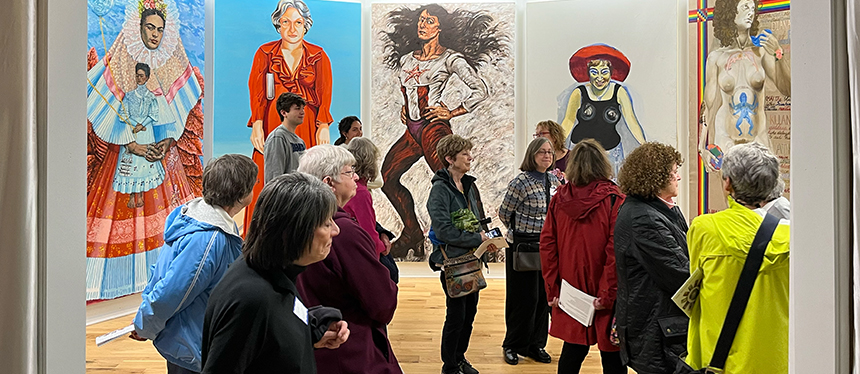 AAUW visit The Sister Chapel