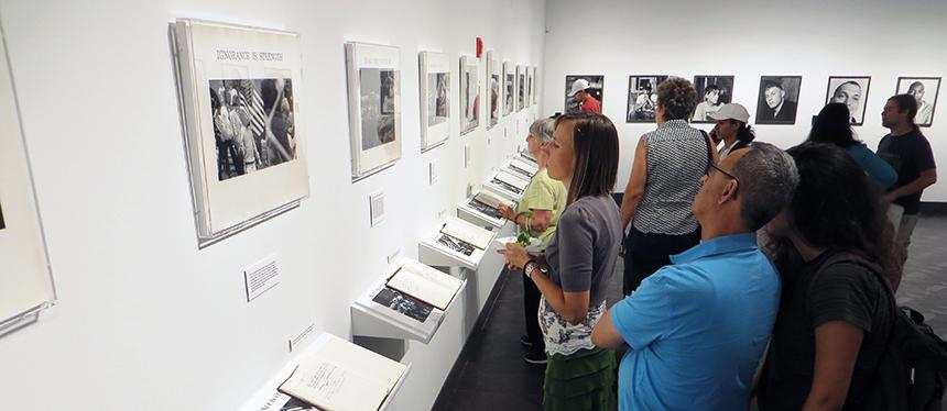 A Sharp Divide opening reception