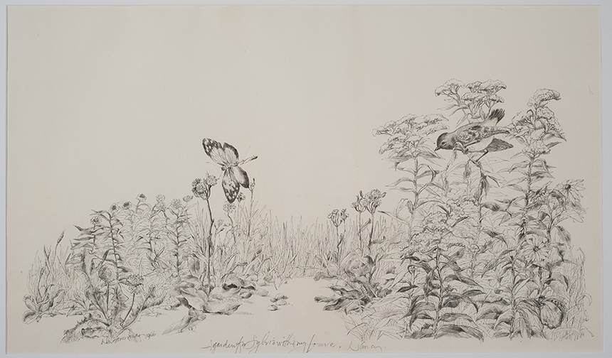 Nancy Grossman, A Garden for Sylvia