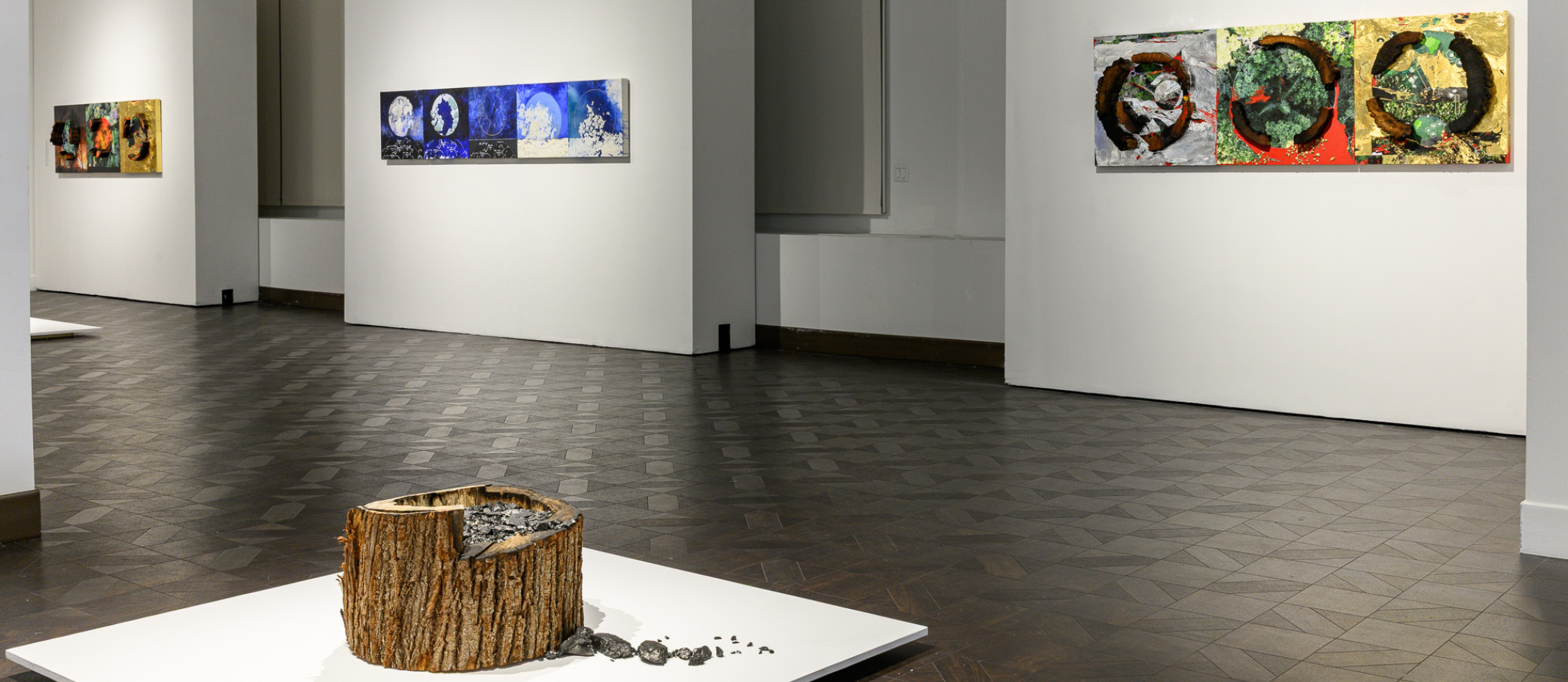 Diane Burko Extraction A Dialogue of Extremes exhibition image