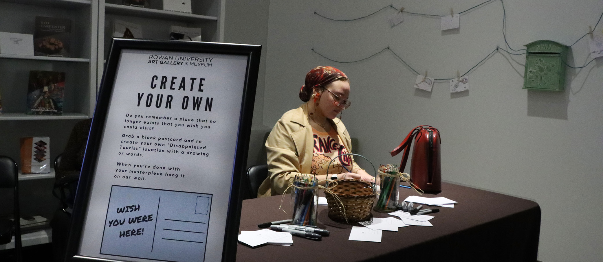 The Disappointed Tourist community postcard station