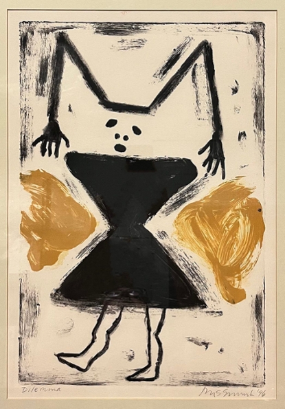 Jaune Quick-to-See Smith, Dilemma, 1996