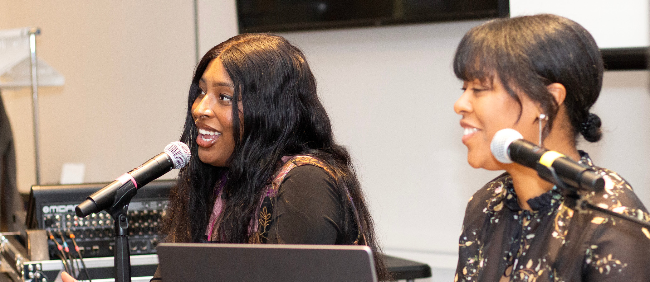 Qualeasha Wood and Leandra-Juliet Kelley