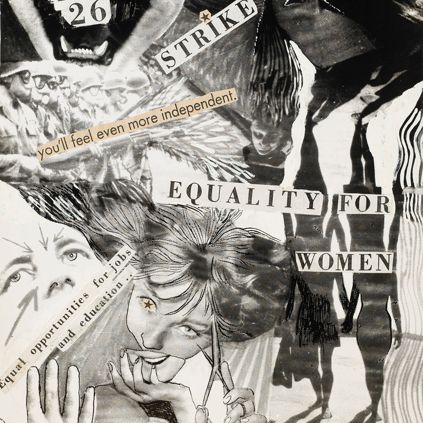 Juliette Gordon, Untitled (EQUALITY FOR WOMEN)
