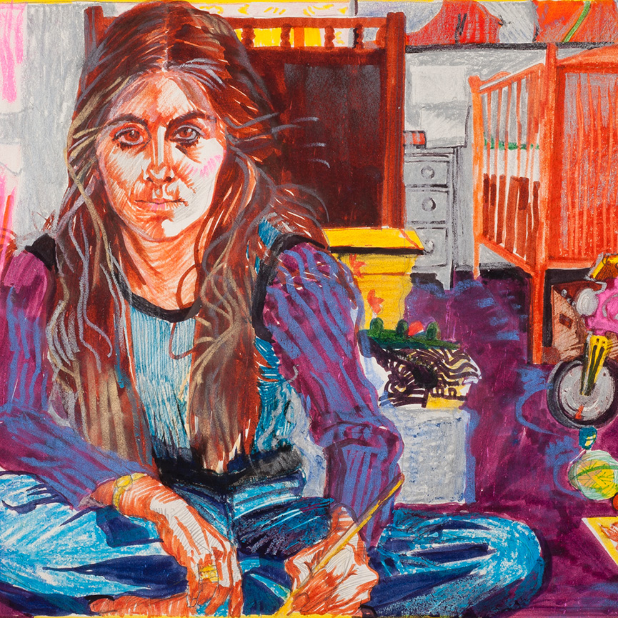 Sharon Wybrants, Artist in the Nursery