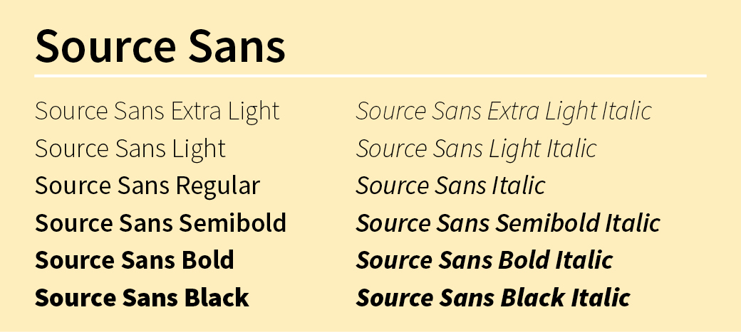Source Sans
