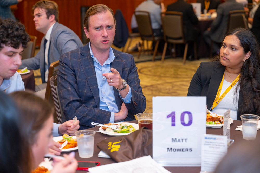 Matt Mowers at the networking lunch at MAPIS2025