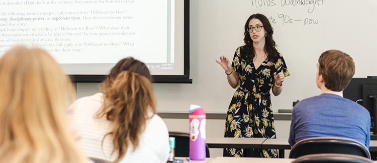 Kate Slater teaching