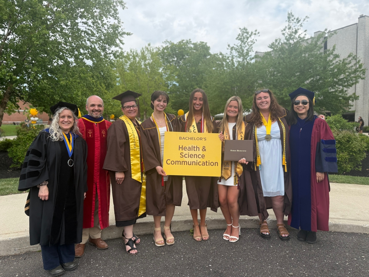 HSC students and faculty at the 2026 Commencement ceremony