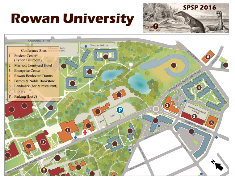 rowan map