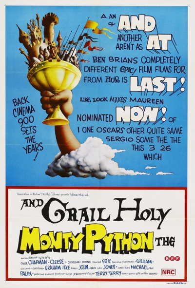 holy grail poster