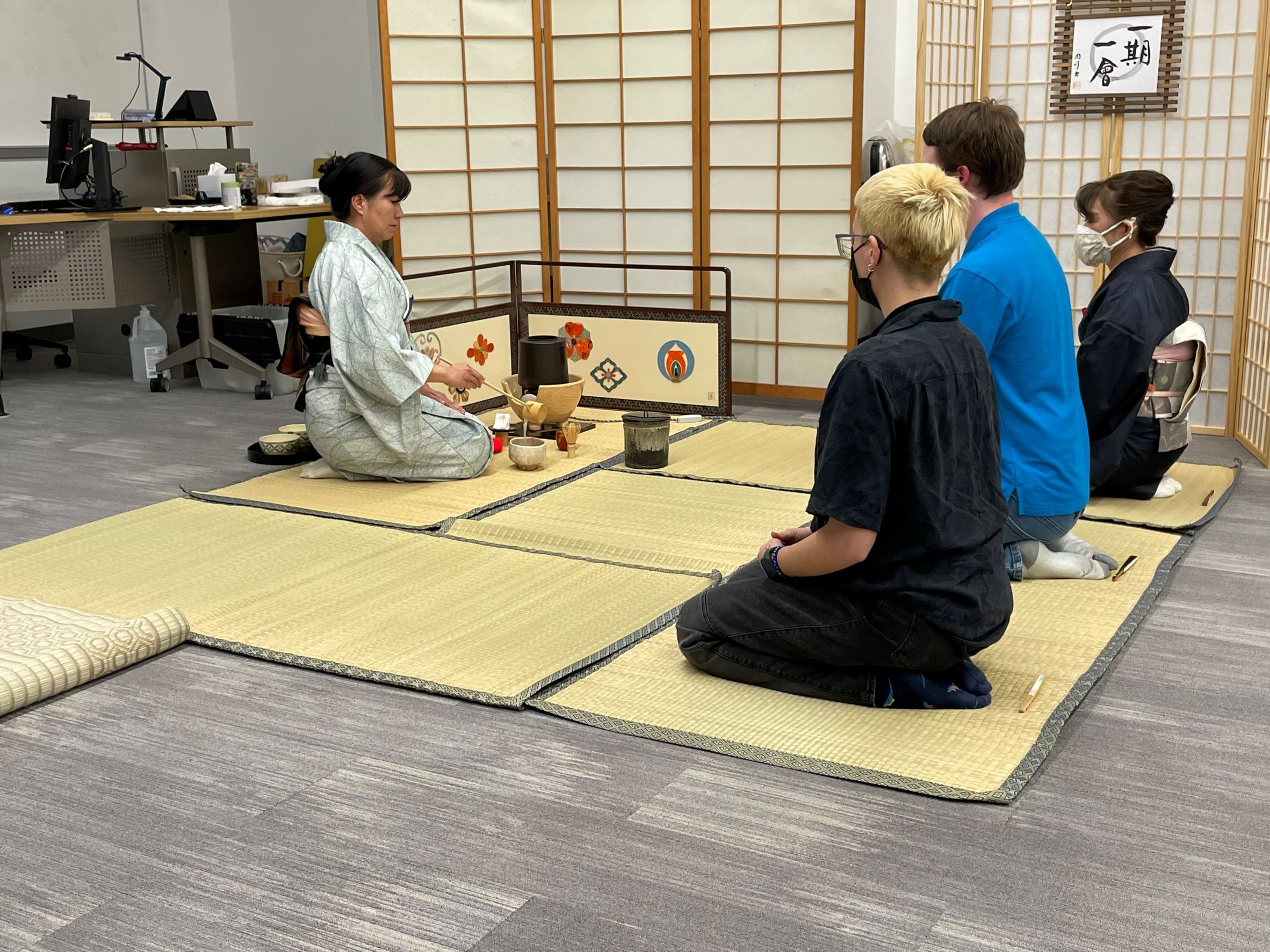 Tea ceremony.