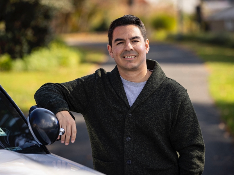 Portrait of Rowan researcher and criminologist John Shjarback