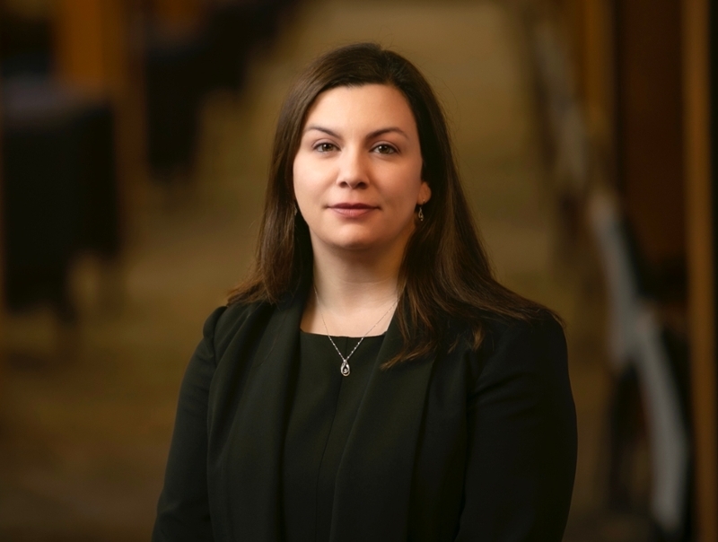 Portrait of Jeanna Mastrocinque at Rowan University.